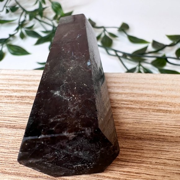 Natural Spiritual Astrophyllite Tower, Reiki Chakra Crystal Tower - Picture 4 of 10